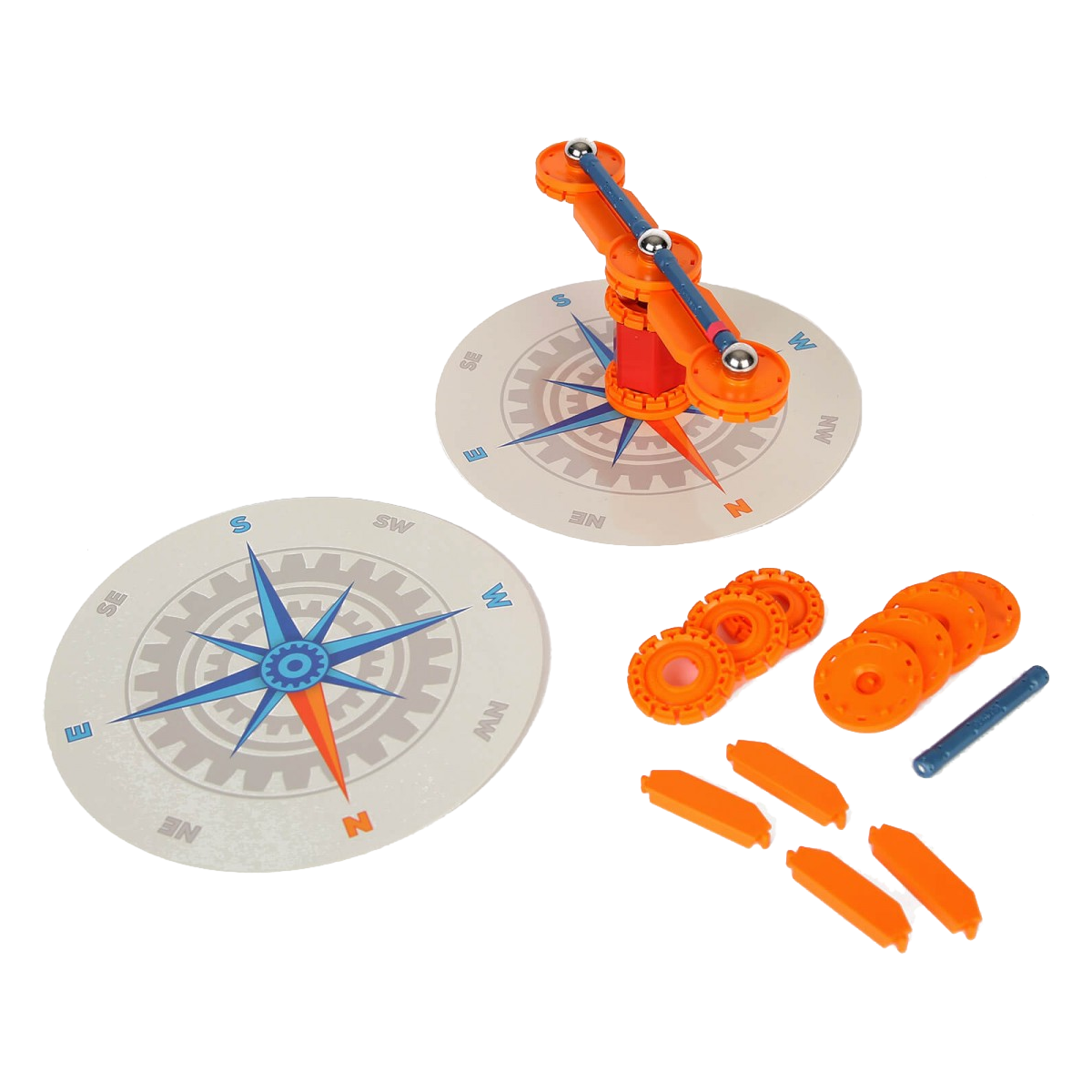 Geomag Magnetic Build Your Own Compass Educational Set 35 pcs