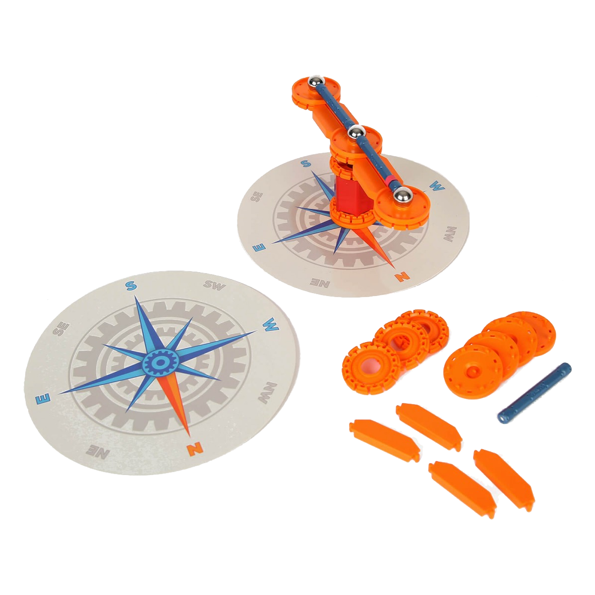Geomag Magnetic Build Your Own Compass Educational Set 35 Piece Kids Gift Toy Straight 2 You