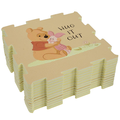 Winnie The Pooh Foam Play Mat Soft Tiles 12 Pieces