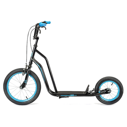 Big Wheel BMX Xootz Blue Push Scooter Kids Beginner Ride On