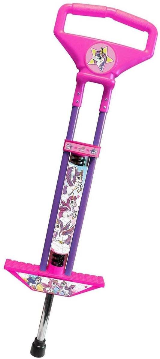 Unicorn Pink Purple Pogo Stick 97cm Tall Kids Girls Boys Toys