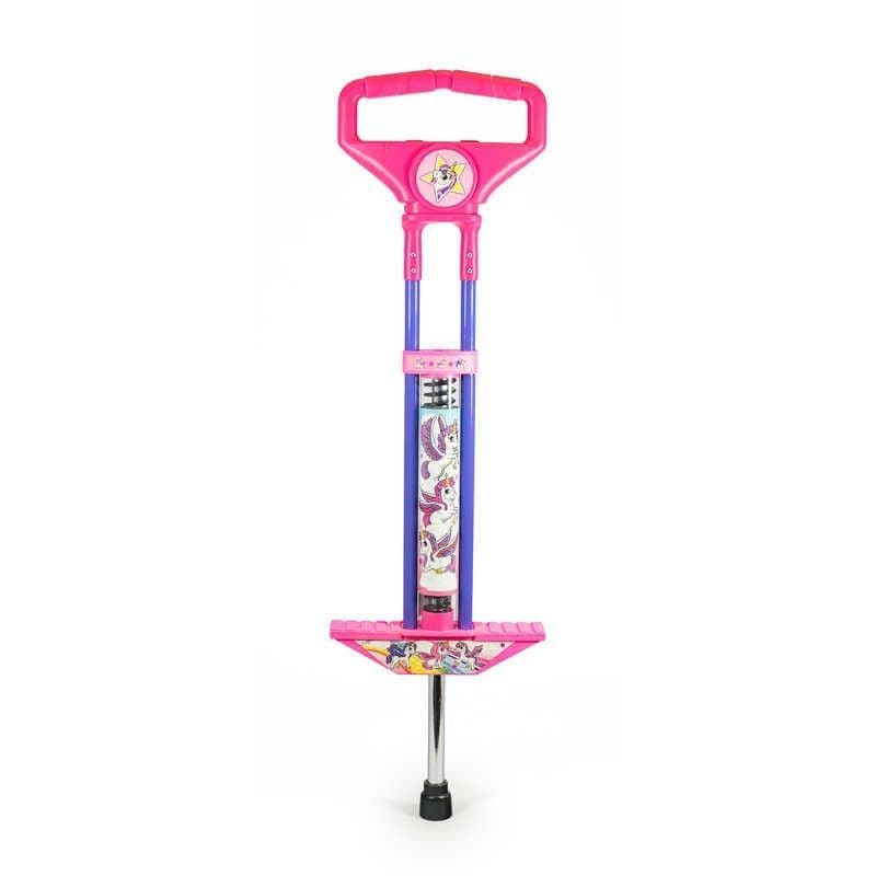 Unicorn Pink Purple Pogo Stick 97cm Tall Kids Girls Boys Toys